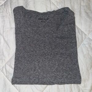 Ava & Viv Gray Sleeveless Tank Top